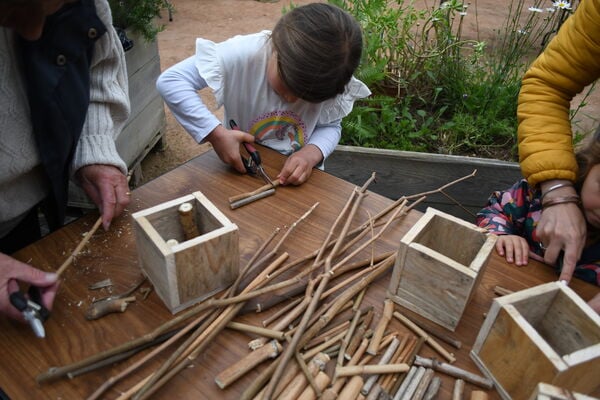 Atelier gîte à insectes