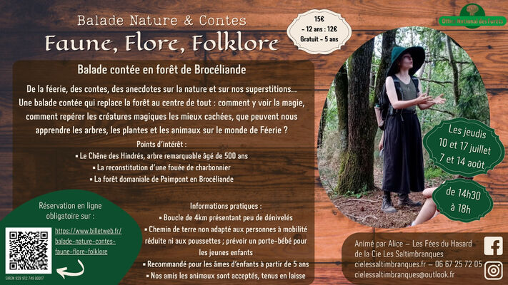 Faune, Flore, Folklore 2025 - Bannière FFF 2025