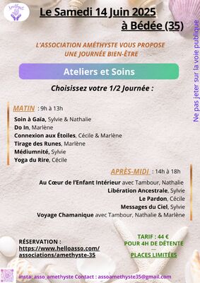 Affiche journée bien-être