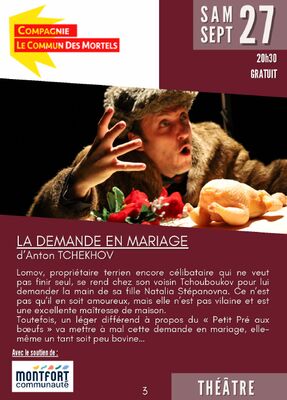 La demande en mariage
