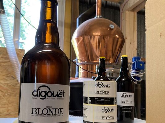 Ferme Malterie Distillerie Digouët - La Croix-Helléan - Morbihan