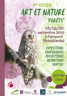 Festival art et nature forêt_Paimpont_2020