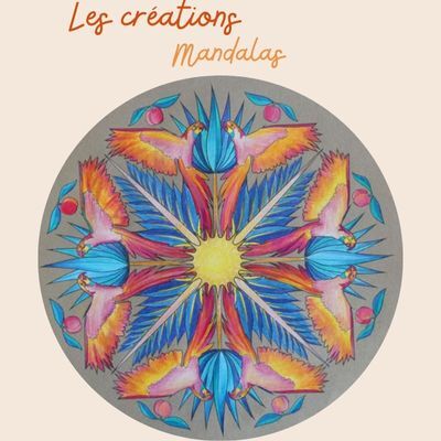 Création boites en Origami - mandalas