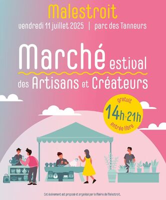 Marché Artisans Créateurs-Malestroit-juillet-2025