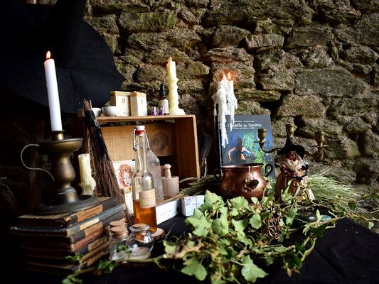 marché de la sorcière - Ploërmel - brocéliande - Morbihan