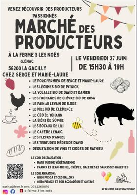Marché des producteurs-Glénac-juin2025