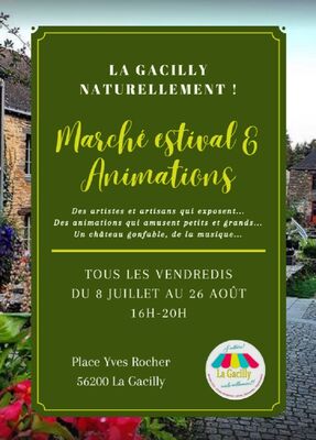 Marché estival La Gacilly