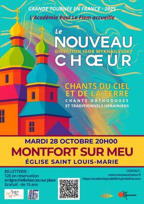 NOUVEAU CHOEUR MONTFORT Affiche