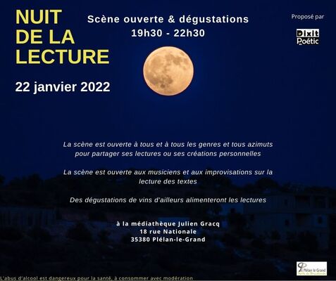 NUIT DE LA LECTURE
