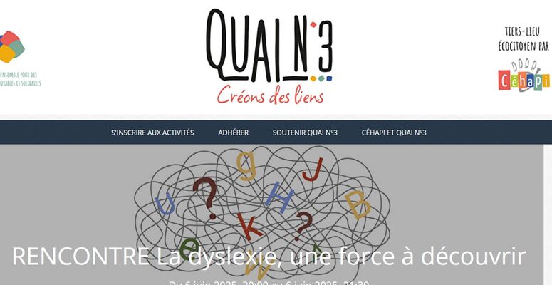 Quai n°3 dyslexie