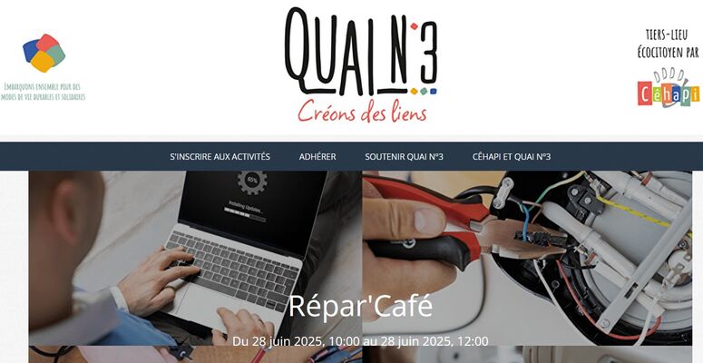 Quai n°3 répar' Café