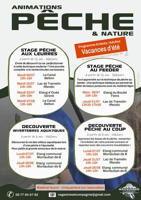 Stage pêche Trémelin