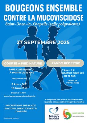 bouogeons ensemble contre la mucoviscidose
