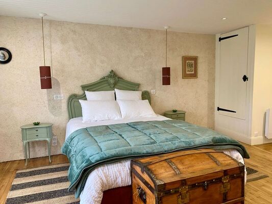 Chambre - hôtes - Atelier - Corinne G - Josselin - Brocéliande - Morbihan