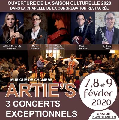 concert musique de chambre - Artie's - Josselin