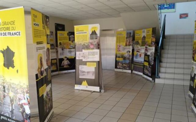 exposition tour de France médiathèque