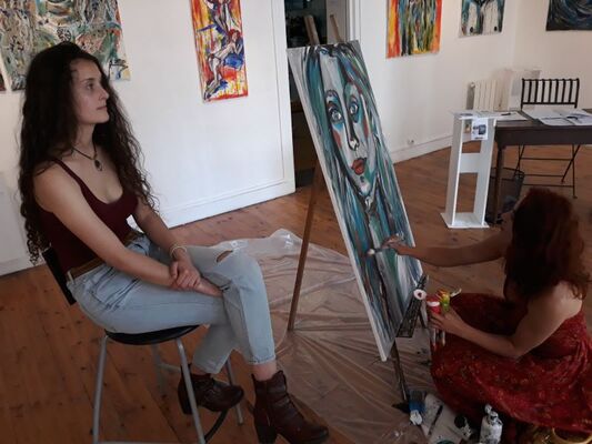 Exposition - Lise Di Bartolomeo - Peinture - Josselin