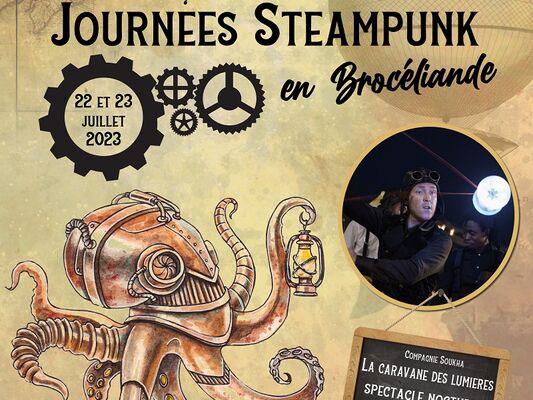 JournéesSteampunk_ChateauDeComper_Concoret_DestinationBrocéliande