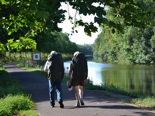Le Canal de Nantes à Brest à pied