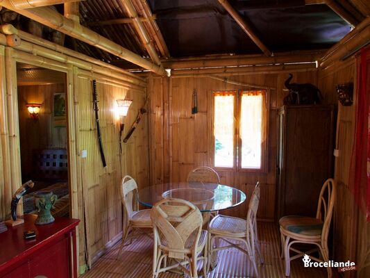 Cabane Bambou-4 Camping d'Aleth St-Malo de Beignon Brocéliande