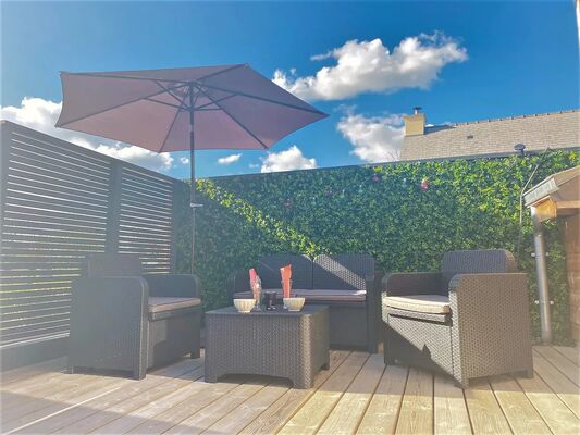 Gîte - La Terrasse du 37 - Breteil - terrasse