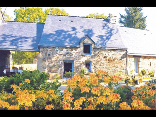 Gîte la maison de Jeanne jardin - St Guyomard - Morbihan - Bretagne