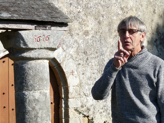 Les secrets de la chapelle Sainte-Catherine avec Gérard Legrand - Lizio - Morbihan - Bretagne