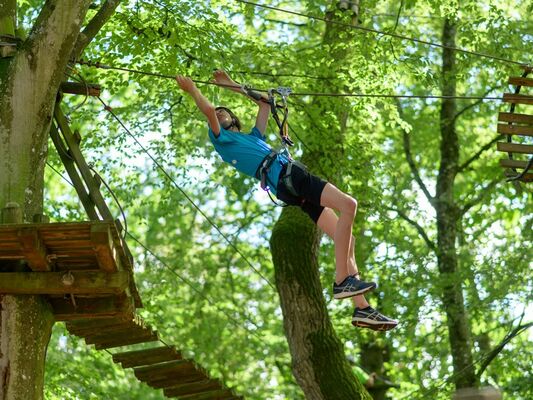 Roc Aventure - Accrobranche - Val d'Oust - Le Roc Saint-André - Morbihan - Bretagne