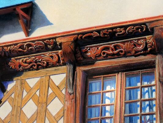 visite_artistique_Josselin_pastel_DestinationBrocéliande