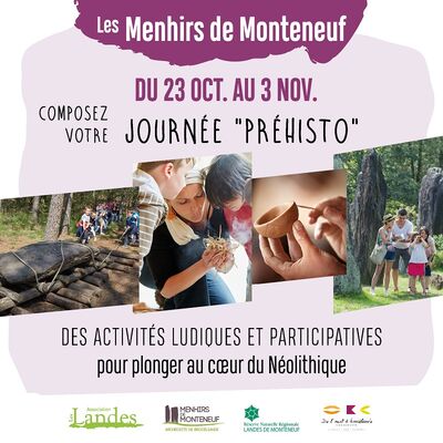 Support automne 2023 Menhirs de Monteneuf