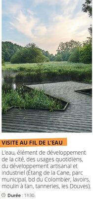 Visite au fil de l'eau