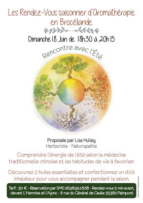 flyer aroma été 2023 - brocéliande