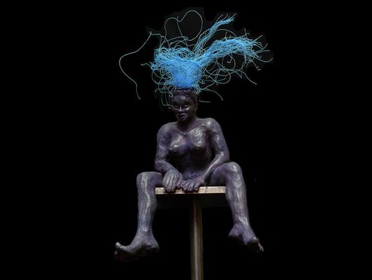 Sculpture-Maison-artiste-Josselin-Brocéliande-Morbihan-Bretagne