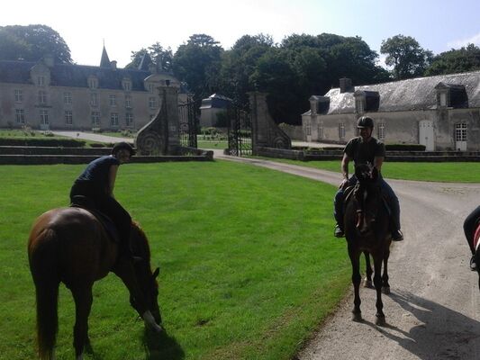 Centre équestre - Etrier du Val Chevrier - Le Roc Saint-André - Val d'Oust - Morbihan - Bretagne