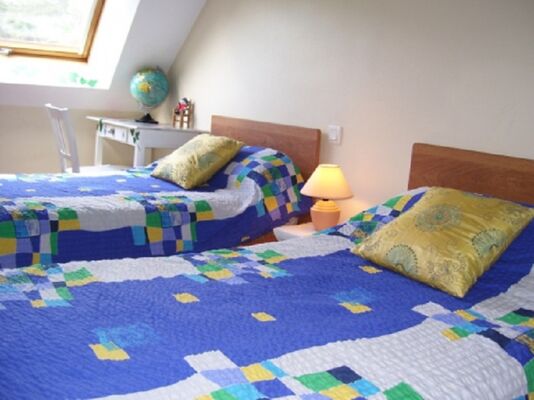 Gîte Guimard chambre twin - Pleucadeuc - Morbihan - Bretagne