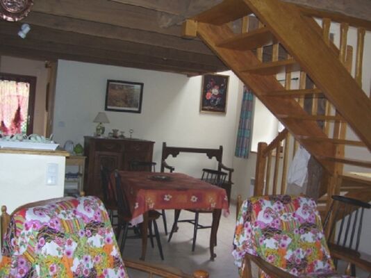Gîte Guimard pièce à vivre - Pleucadeuc - Morbihan - Bretagne