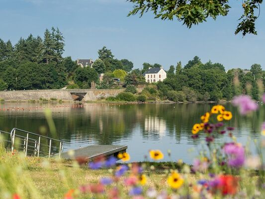 lac au Duc - été - Ploërmel - Morbihan
