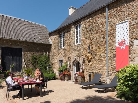 Chambres d'hôtes-Manoir Desnachez-Taupont-Destination-Brocéliande-Bretagne