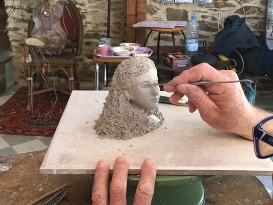 Sculpture-Maison-artiste-Josselin-Brocéliande-Morbihan-Bretagne