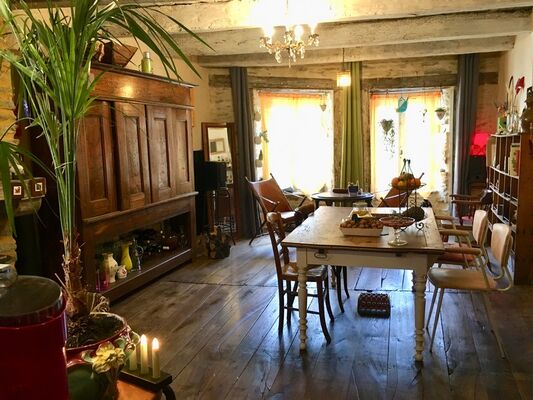 Chambre-hôtes-Maison-artiste-Josselin-Brocéliande-Morbihan-Bretagne