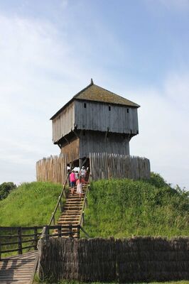 Château à Motte Verrières en Anjou