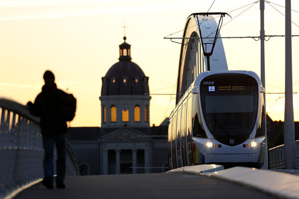 Le tramway d'Angers