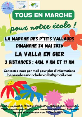 Marche des p'tits vallauds_La Valla-en-Gier