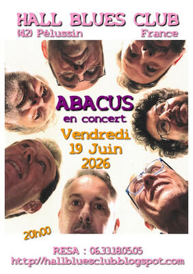 Concert "Abacus" - Hall Blues Club_Pélussin