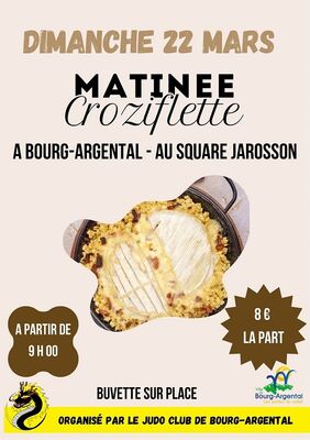 Matinée Croziflette du Judo club_Bourg-Argental