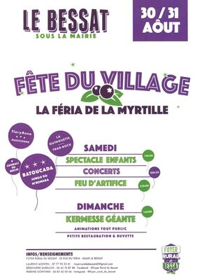 Fête du village_Le Bessat