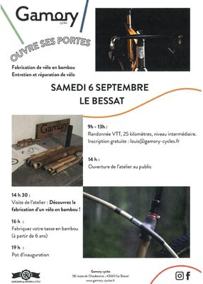 Portes ouvertes Gamory Cycles_Le Bessat