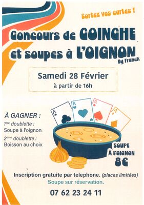 Concours de coinche et soupe à l'oignon_Saint-Sauveur-en-Rue