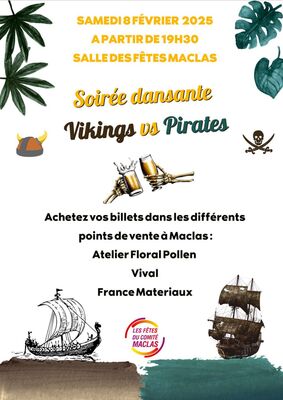 Soirée dansante "Vicking Us Pirates"_Maclas