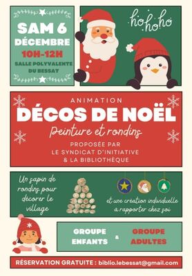 Animation décos de noël_Le Bessat